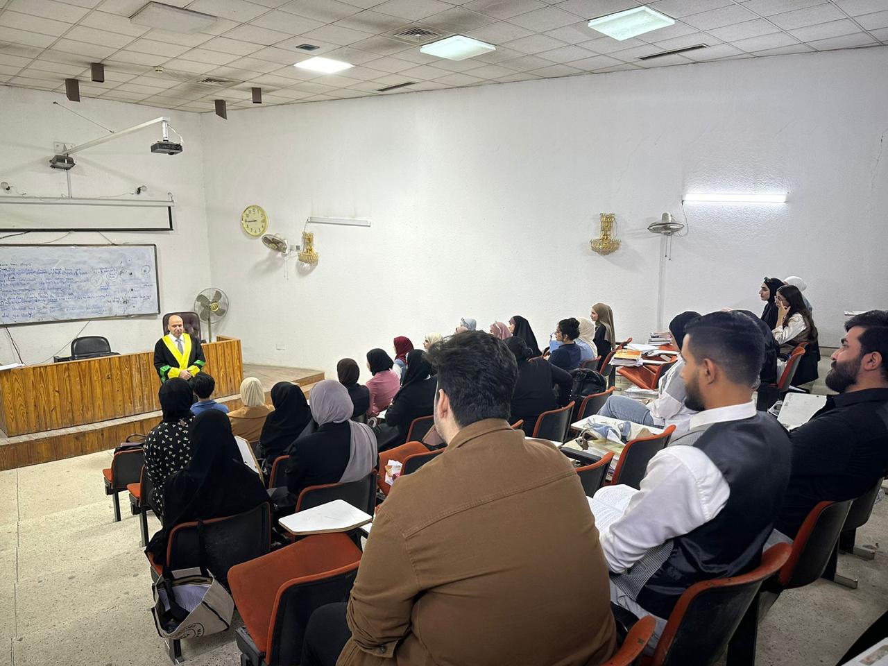 اقامت وحدة الارشاد النفسي والتوجيه التربوي ندوة بعنوان ( اثر فكرة التطرف وانعكاساته على الشباب الجامعي )
